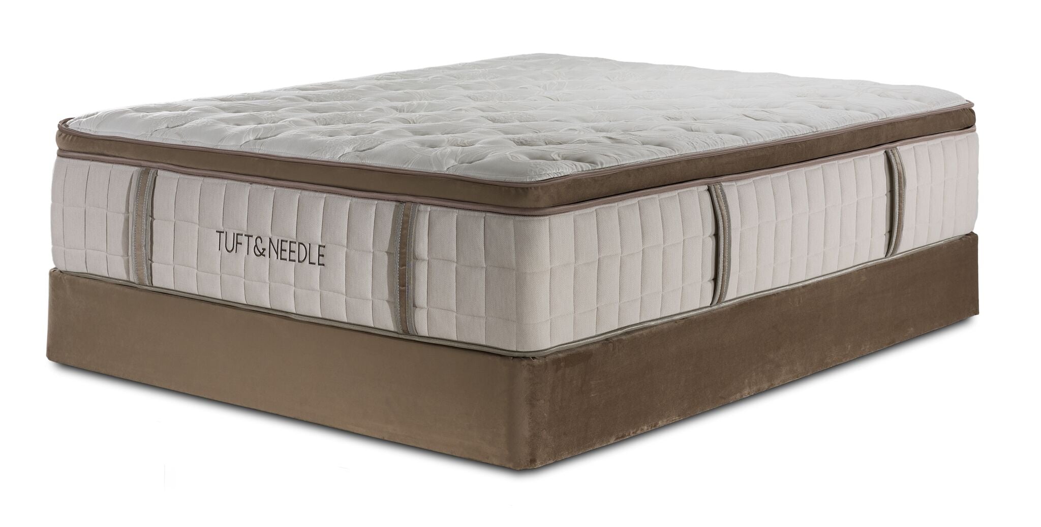 Tuft & Needle Stitch Super Pillow Top Plush Queen Mattress and Boxspring Set