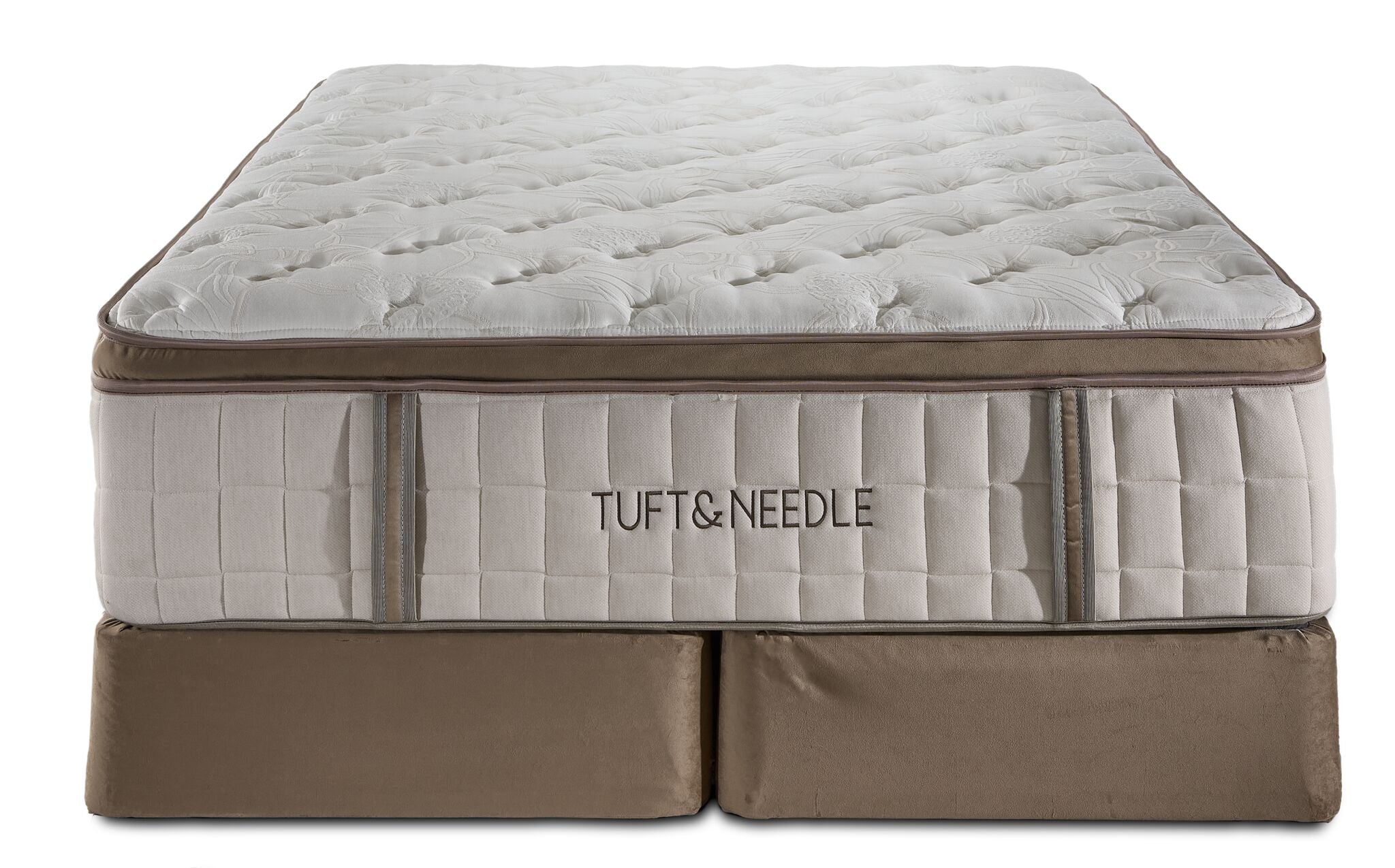 Tuft & Needle Stitch Super Pillow Top Plush King Mattress and Split Boxspring Set