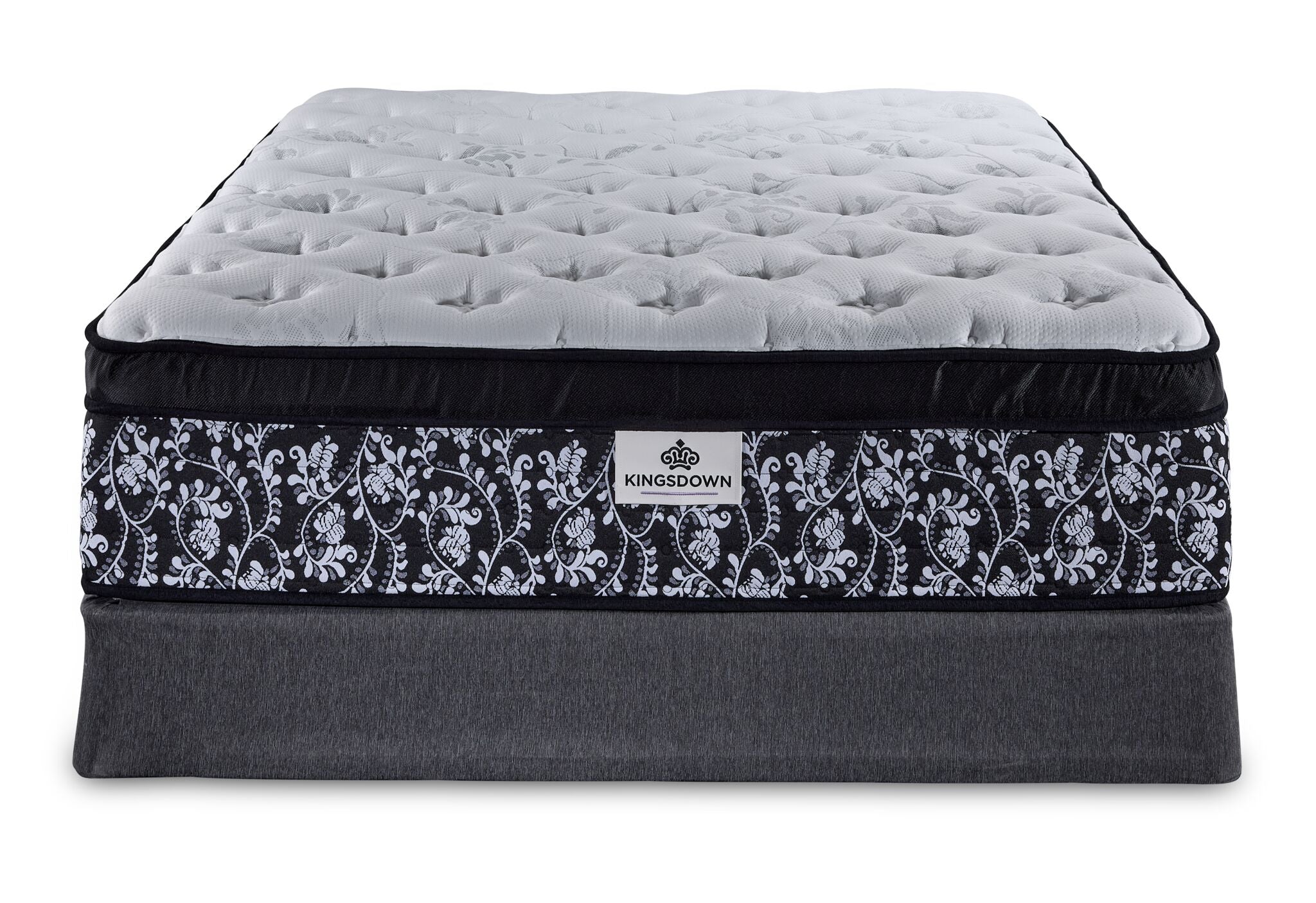 Kingsdown Summerset Plush Euro Top Full Mattress and Boxspring Set