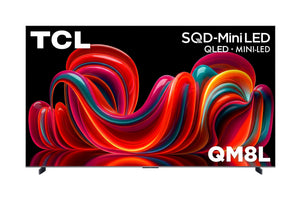 TCL 98" QM8L Series 4K UHD HDR SQD-Mini LED Smart TV with Google TV - 98QM8L