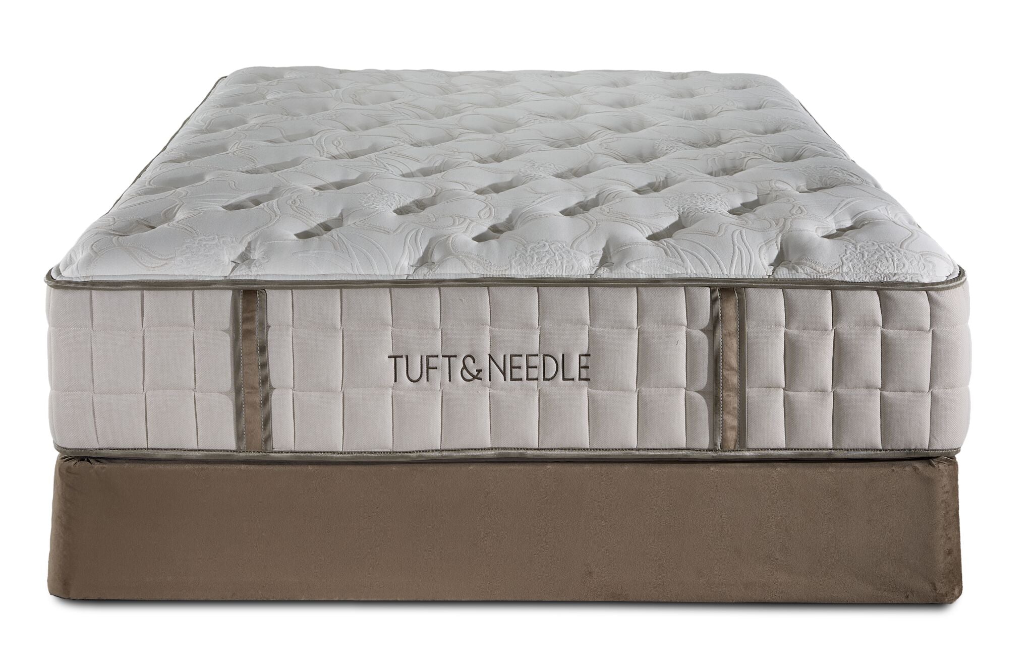 Tuft & Needle Toile Tight Top Firm Queen Mattress and Boxspring Set
