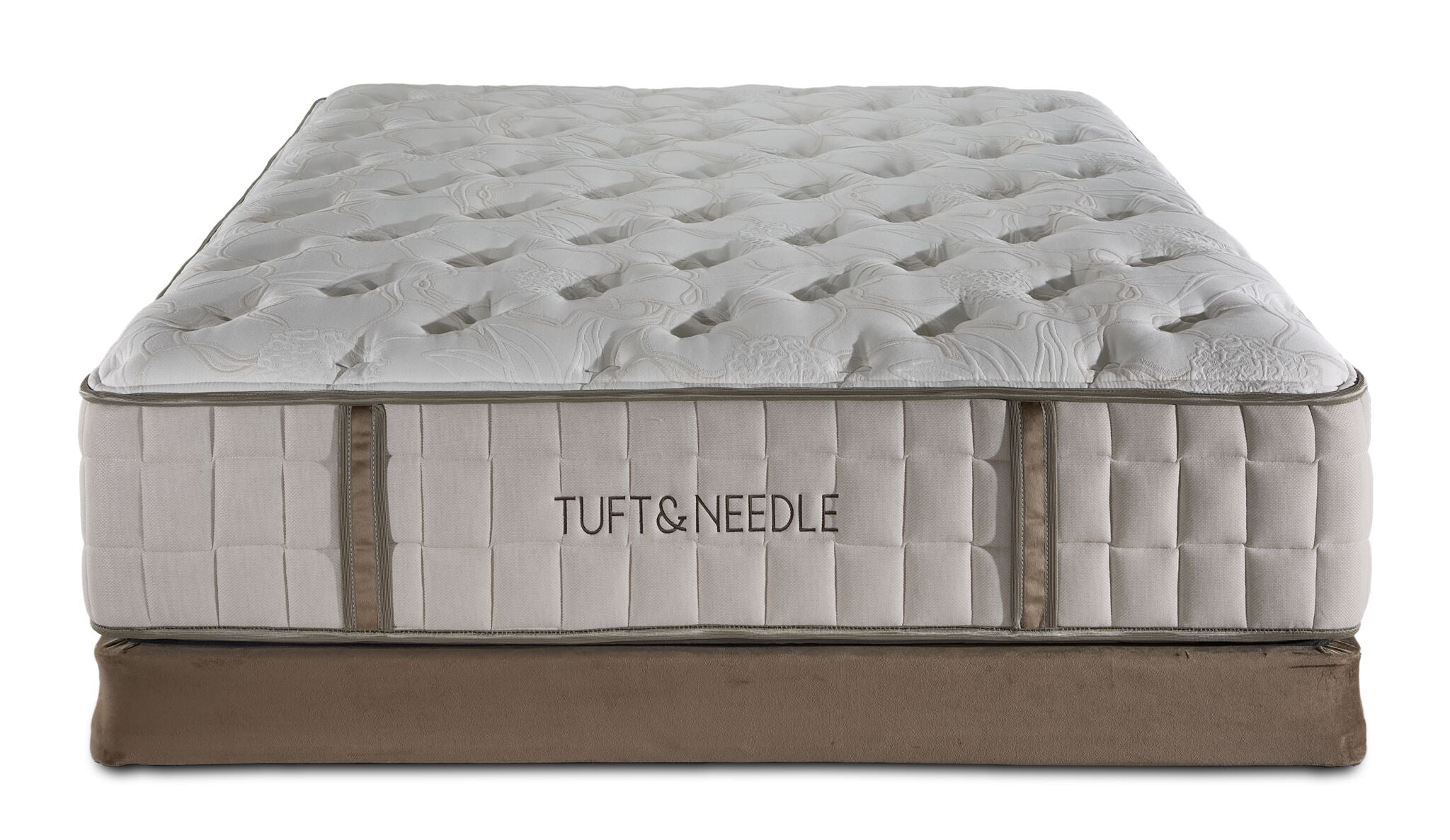 Tuft & Needle Toile Tight Top Firm Full Mattress and Low Profile Boxspring Set