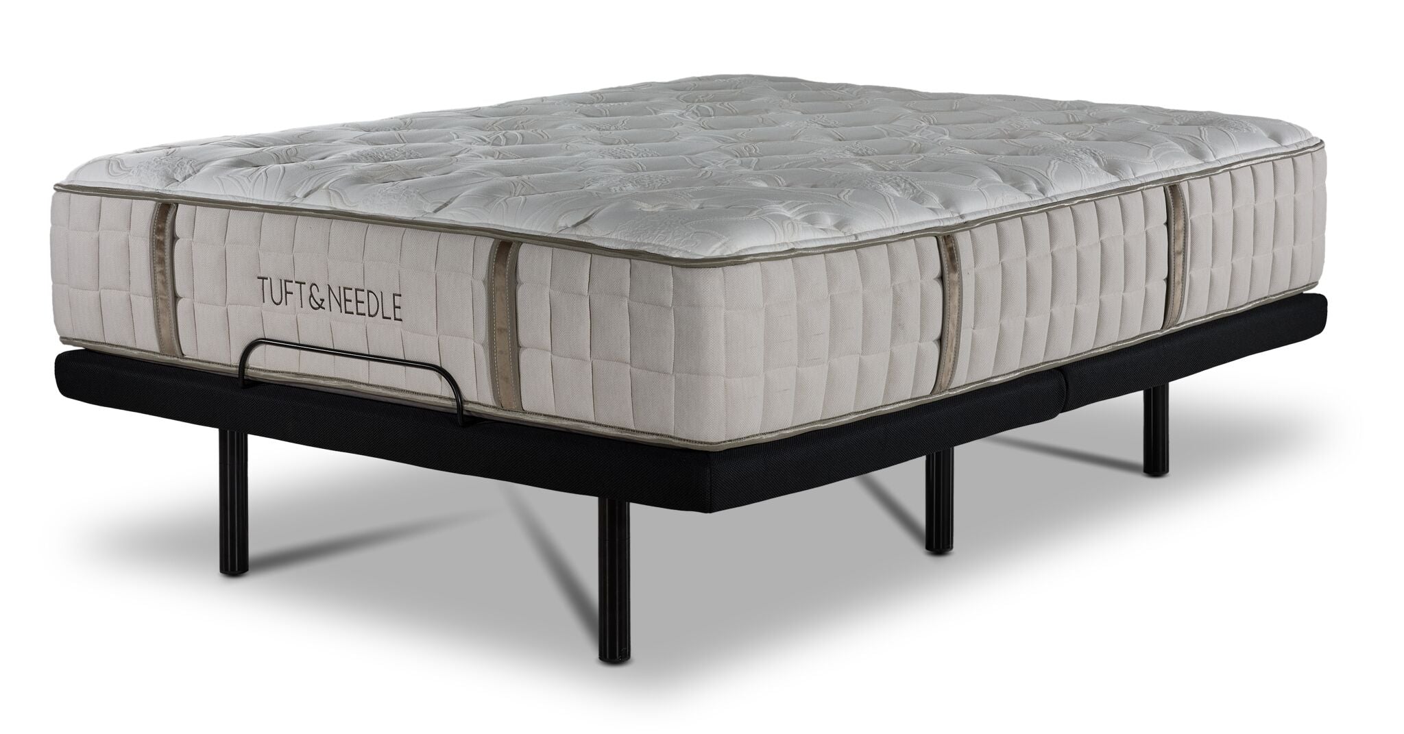 Tuft & Needle Toile Tight Top Firm King Mattress and L2 Motion Pro Adjustable Base