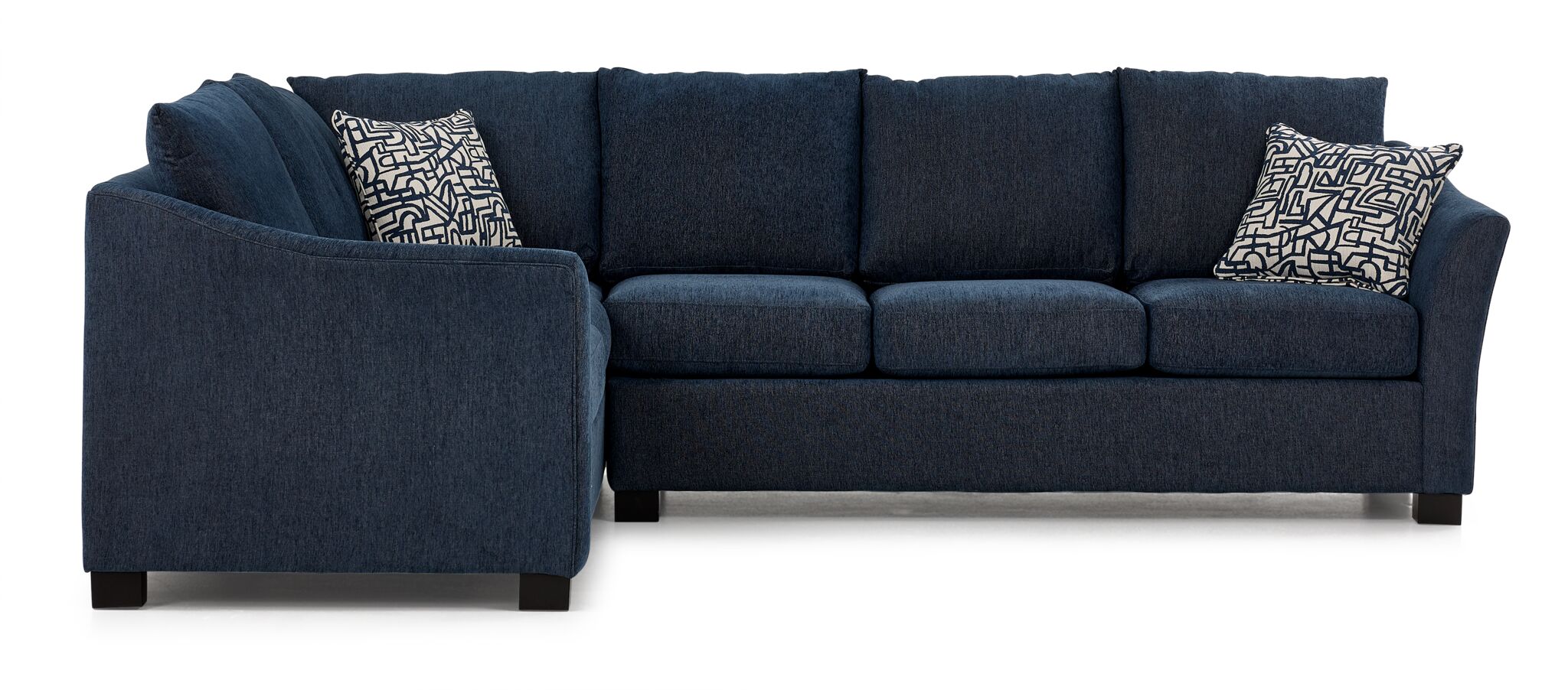 Tami 2-Piece Sectional with Right-Facing Sofa - Dexter Dark Blue
