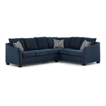 Tami 2-Piece Sectional with Left-Facing Sofa - Dexter Dark Blue