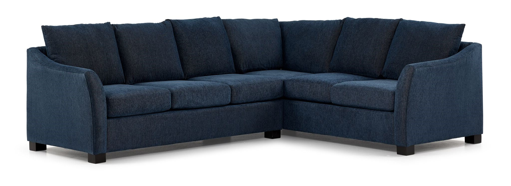 Tami 2-Piece Sectional with Left-Facing Sofa - Dexter Dark Blue