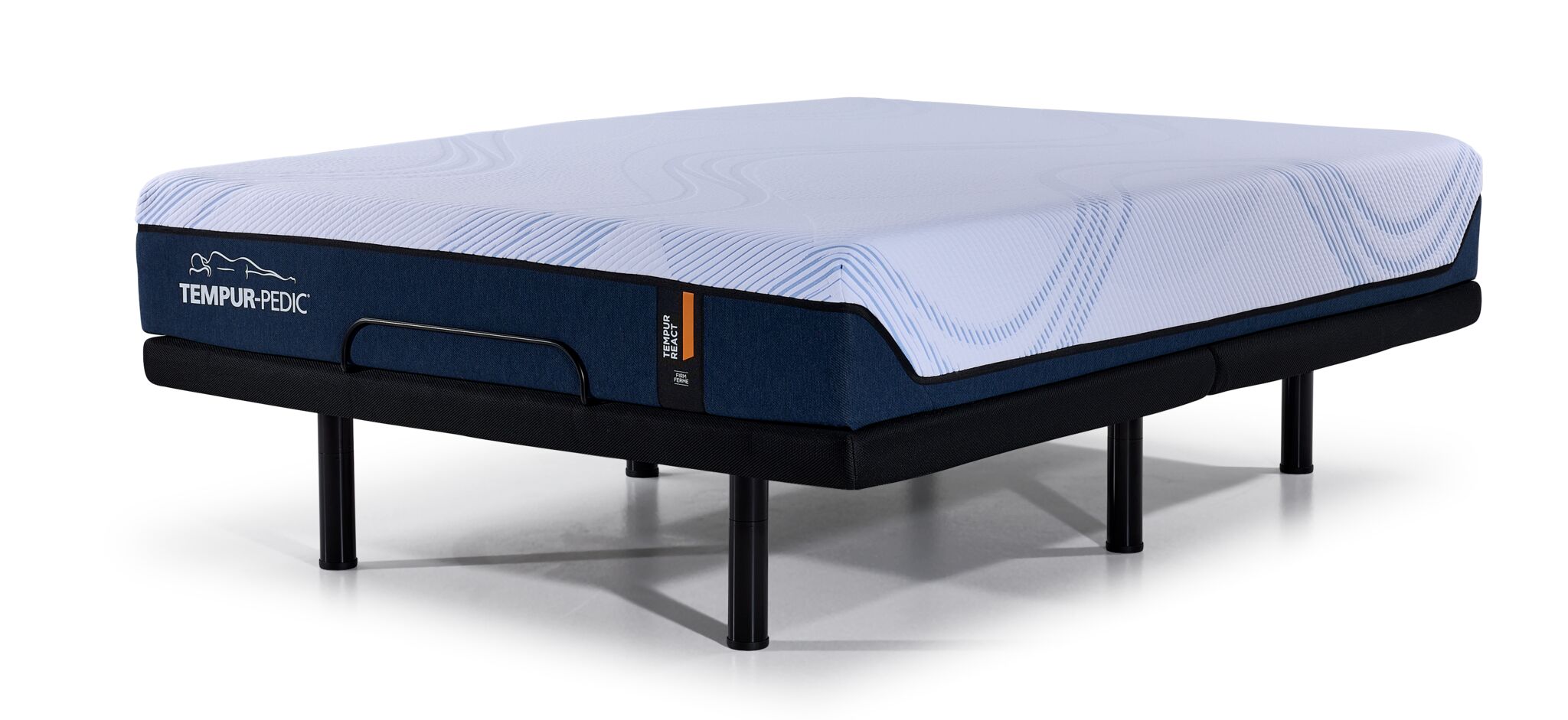 Tempur-Pedic React 2.0 Firm 11" Twin XL Mattress and L2 Motion Fit Adjustable Base