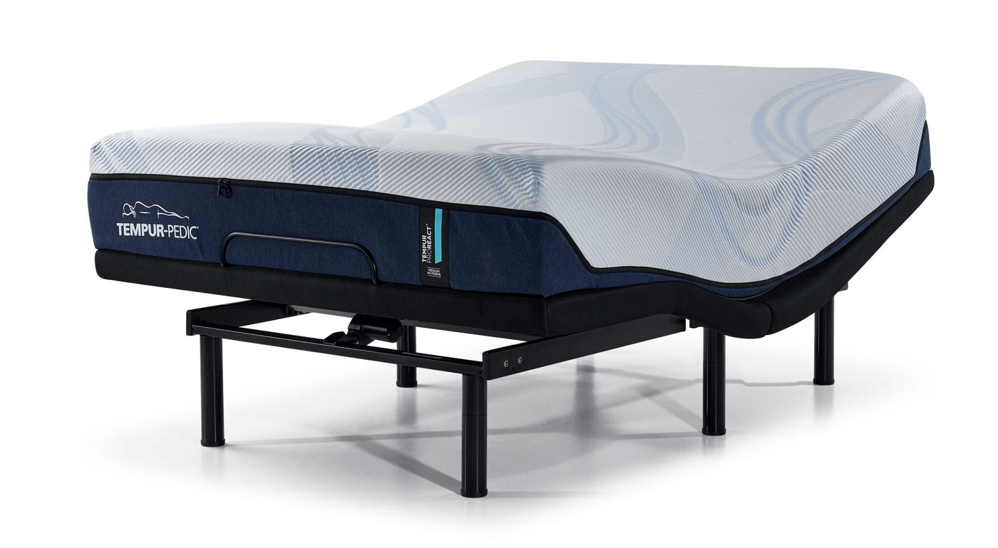 Tempur-Pedic Pro-React 2.0 Medium 12" Queen Mattress and L2 Motion Pro Adjustable Base
