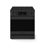 Thor Kitchen Black Stainless Steel Freestanding Professional Electric Range|Gordon Ramsay Series (4.55 cu.ft.) - RSE30B