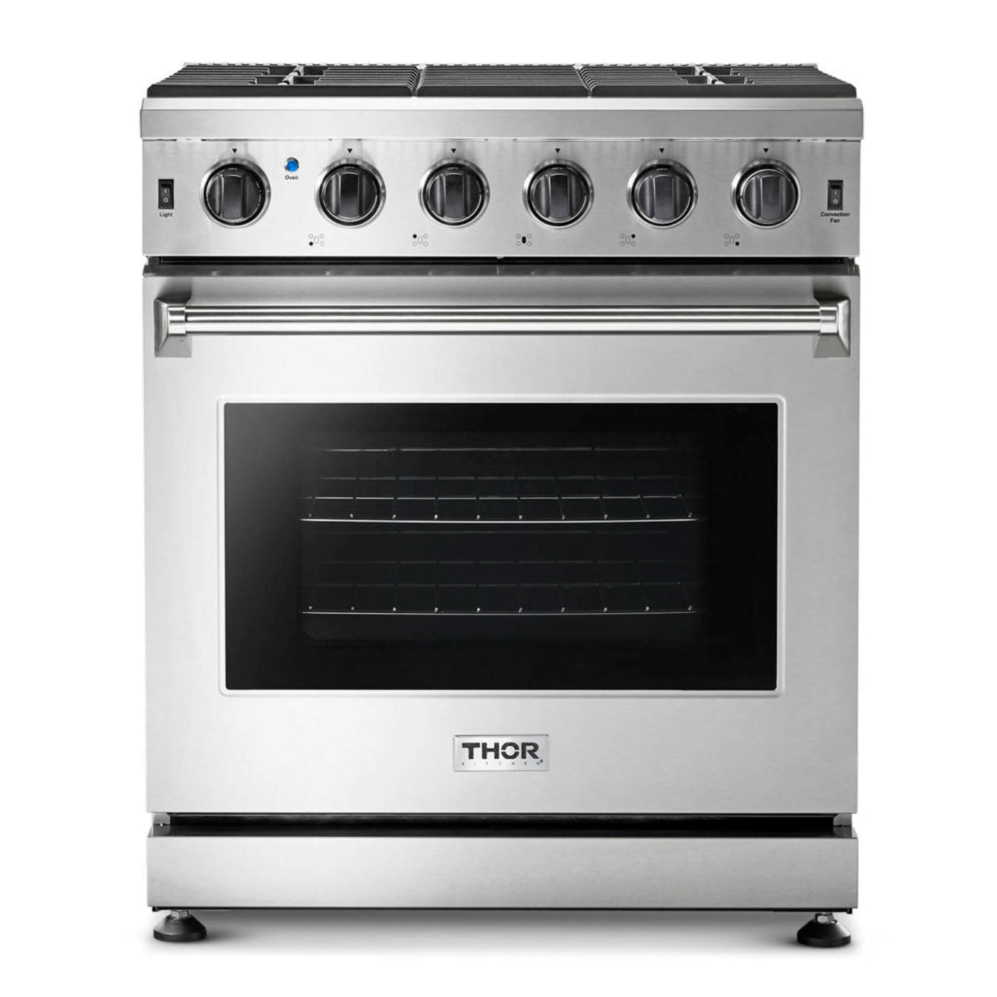 Thor Kitchen Stainless Steel Freestanding Gas Range (4.55 cu.ft.) - LRG3001U