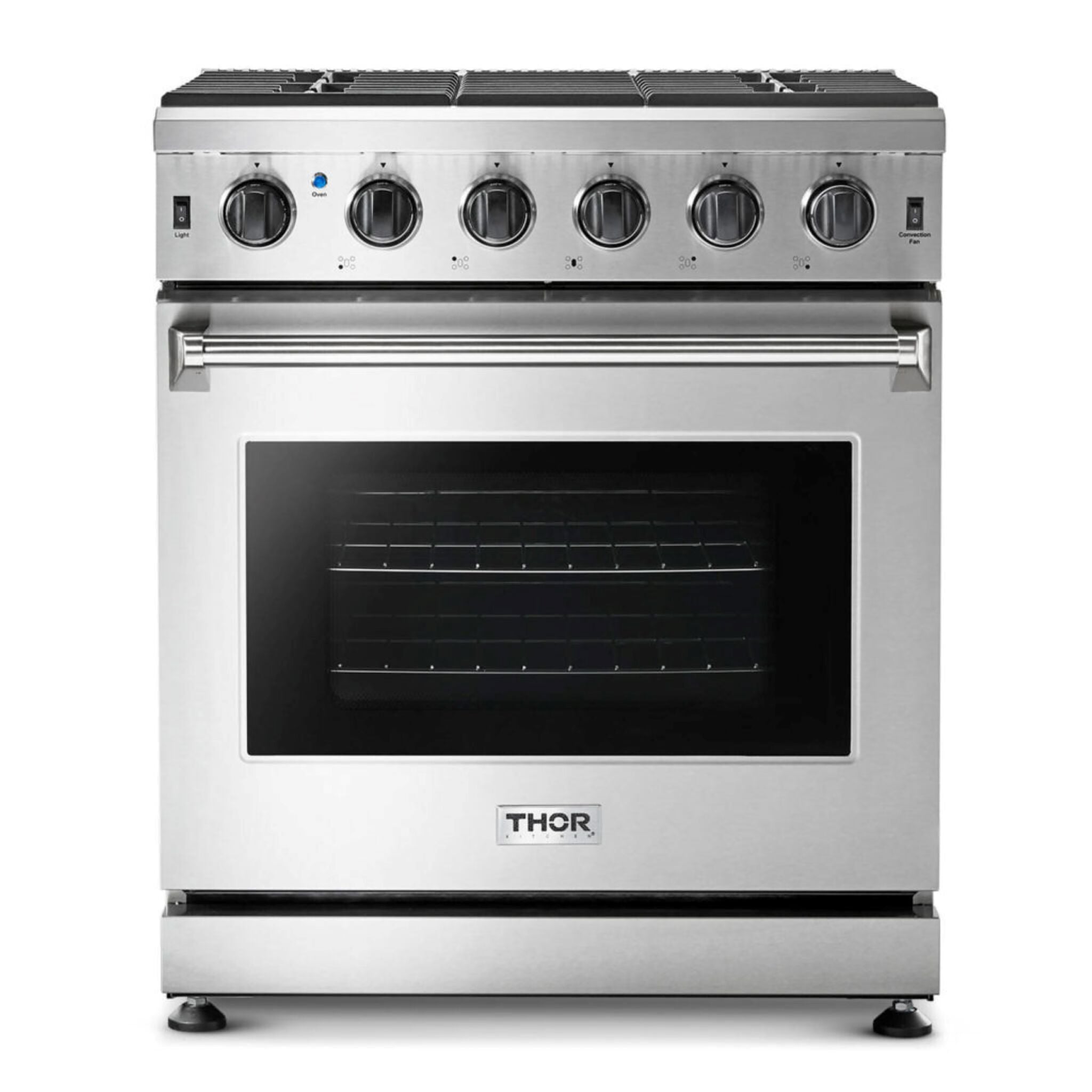 Thor Kitchen Stainless Steel Freestanding Gas Range (4.55 cu.ft.) - LRG3001U