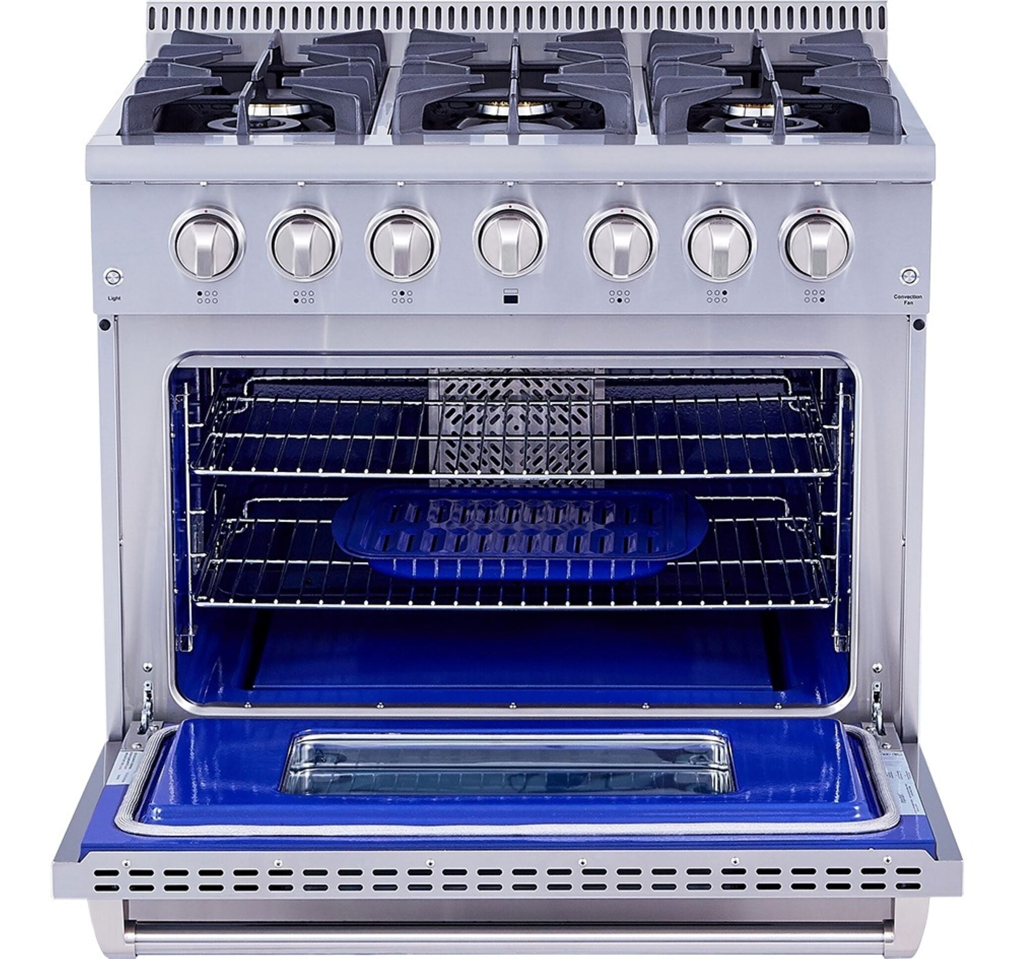 Thor Kitchen Stainless Steel Freestanding Gas Range (5.2 cu.ft.) - HRG3618U