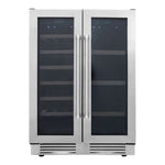 Thor Kitchen Stainless Steel Dual Zone French Door Wine and Beverage Centre - TBC2401DI