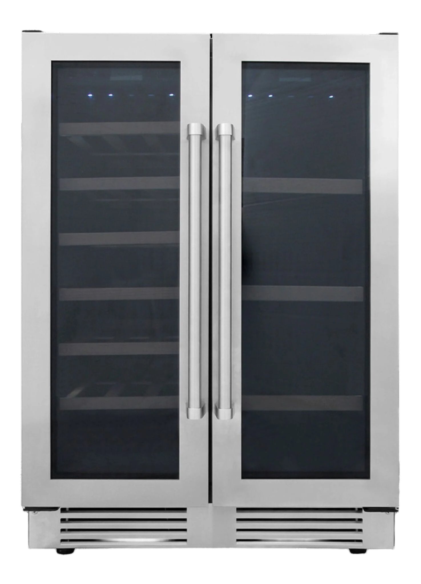 Thor Kitchen Stainless Steel Dual Zone French Door Wine and Beverage Centre - TBC2401DI