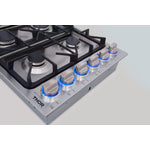 Thor Kitchen Stainless Steel 36" Drop-In Gas Cooktop - TGC3601