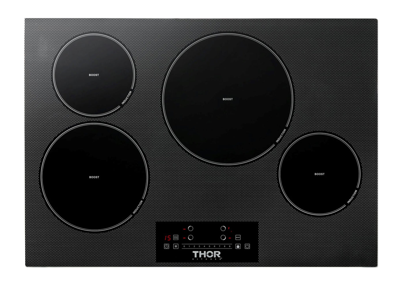 Thor Kitchen Black 30" Induction Cooktop -TIH30