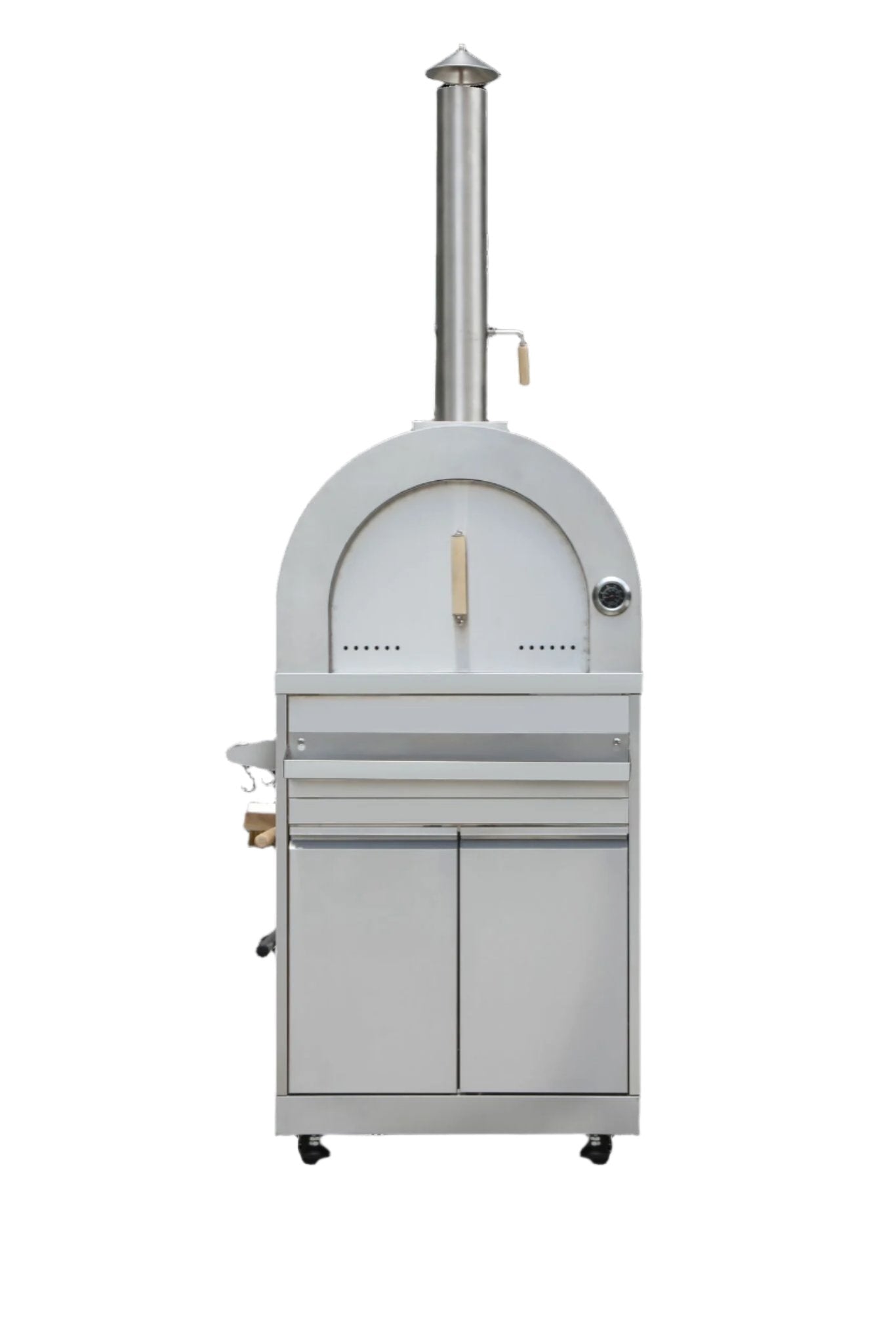 Thor Kitchen Stainless Steel Modular Wood Burning Outdoor Pizza Oven - MK07SS304