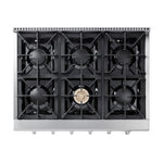 Thor Kitchen Stainless Steel 36" Gas Rangetop - HRT3618U