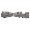 Tilley Sofa, Loveseat and Chair Set - Taupe