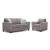 Tilley Sofa and Chair Set - Taupe