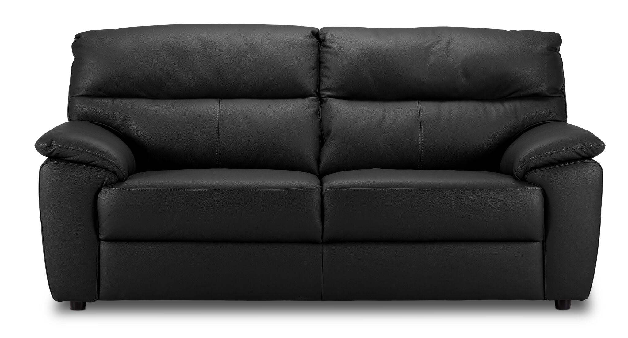 Toscana Leather Sofa - Black