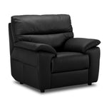 Toscana Leather Chair - Black