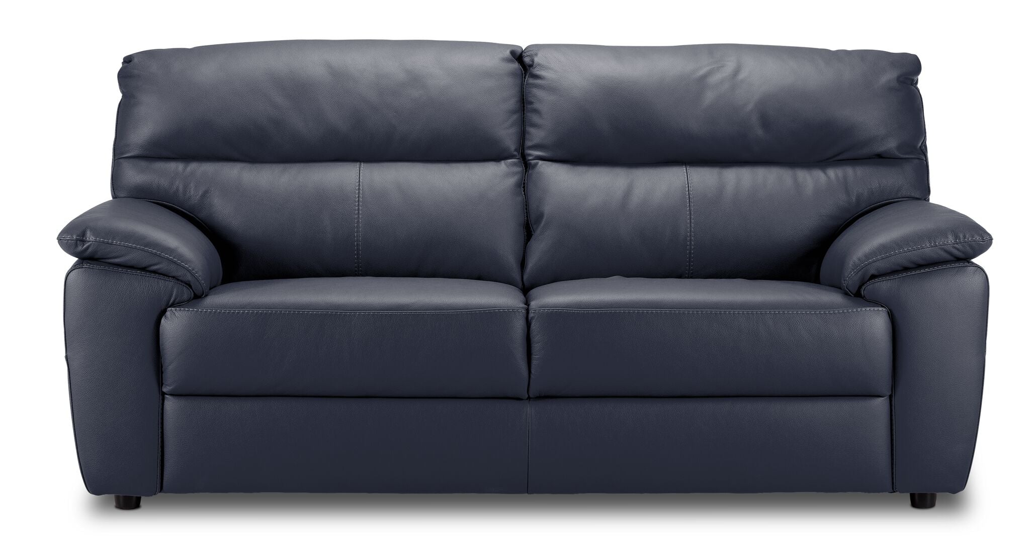 Toscana Leather Sofa - Navy Blue