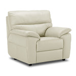Toscana Leather Chair - White