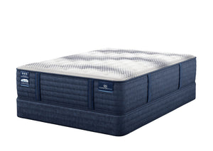 Serta iComfort PRO Tropea Tight Top Plush Queen Mattress and Split Boxspring Set