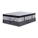 Kingsdown Vanguard Medium Euro Top King Mattress and Split Boxspring Set