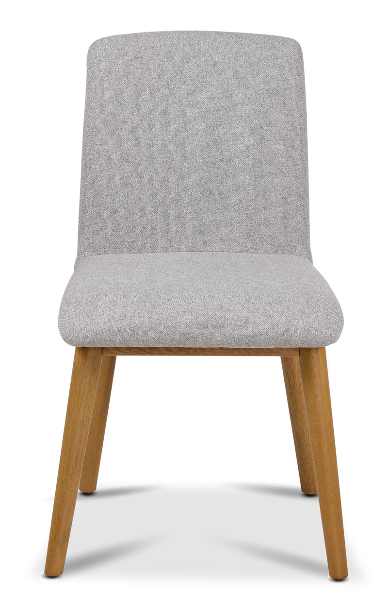Vida Dining Chair - Natural Beige, Grey | Leon's