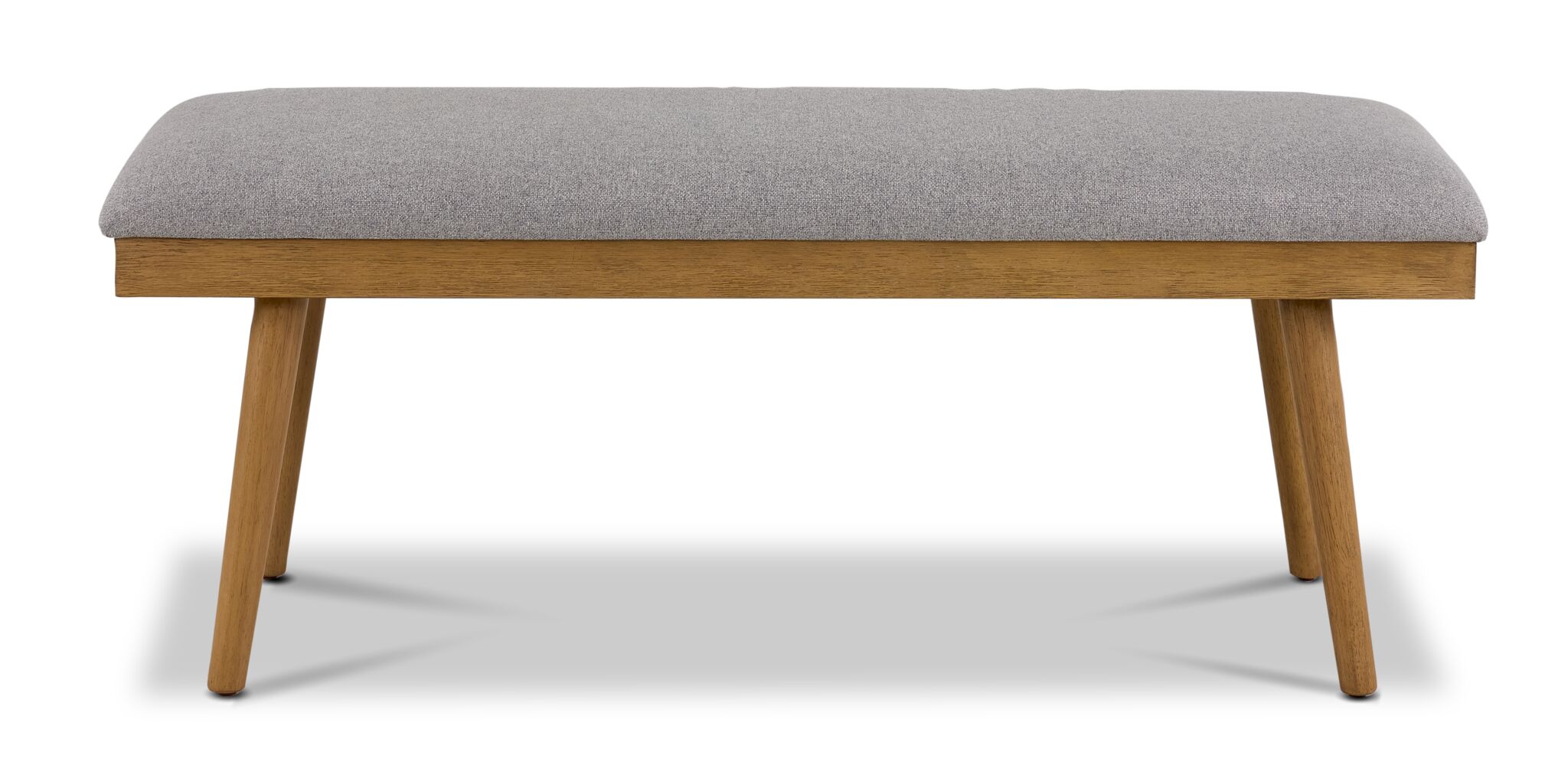 Vida Dining Bench - Natural Beige, Grey