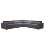 Voyageur 6-Piece Power Reclining Sectional with Console - Charcoal