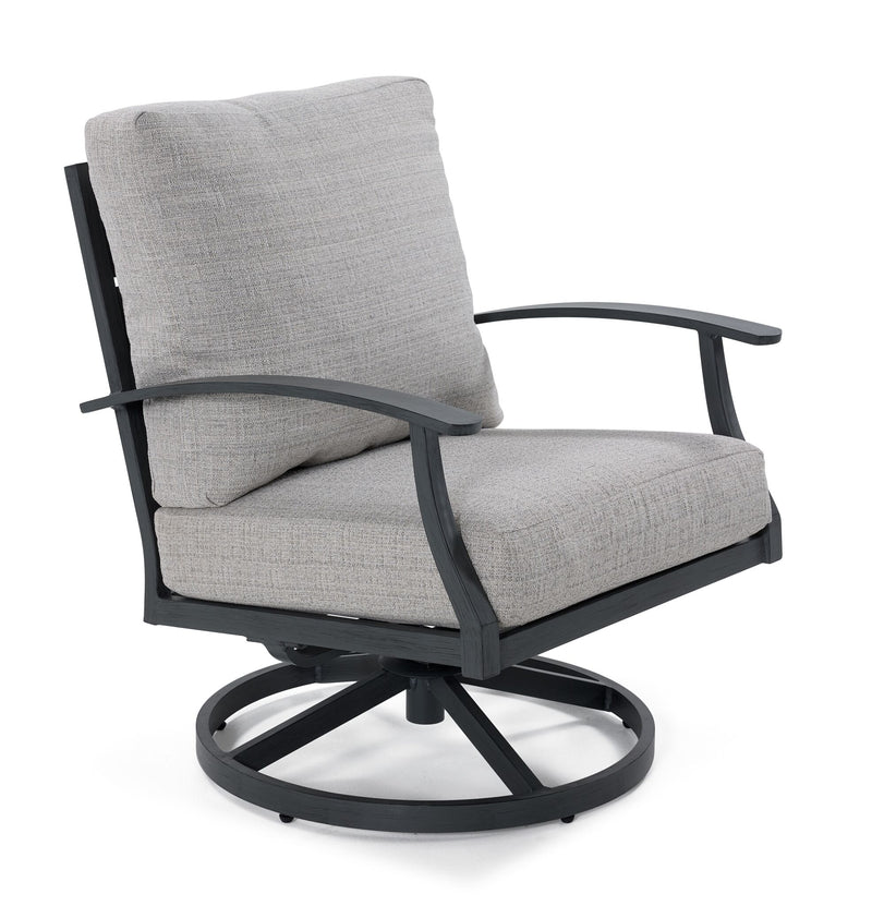West Lake Outdoor Swivel Chair Grey Leon's