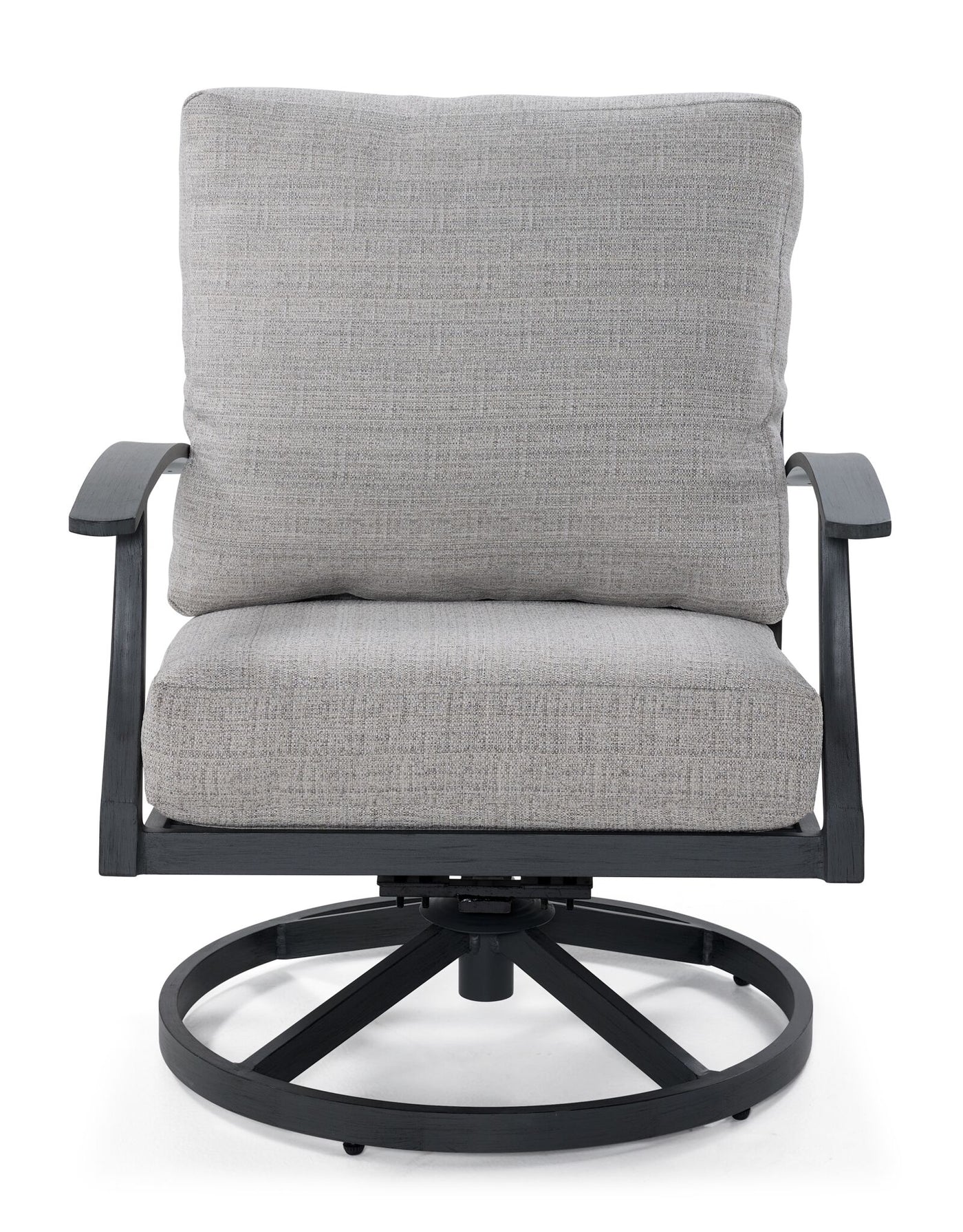 West Lake - Outdoor Swivel Chair - Grey