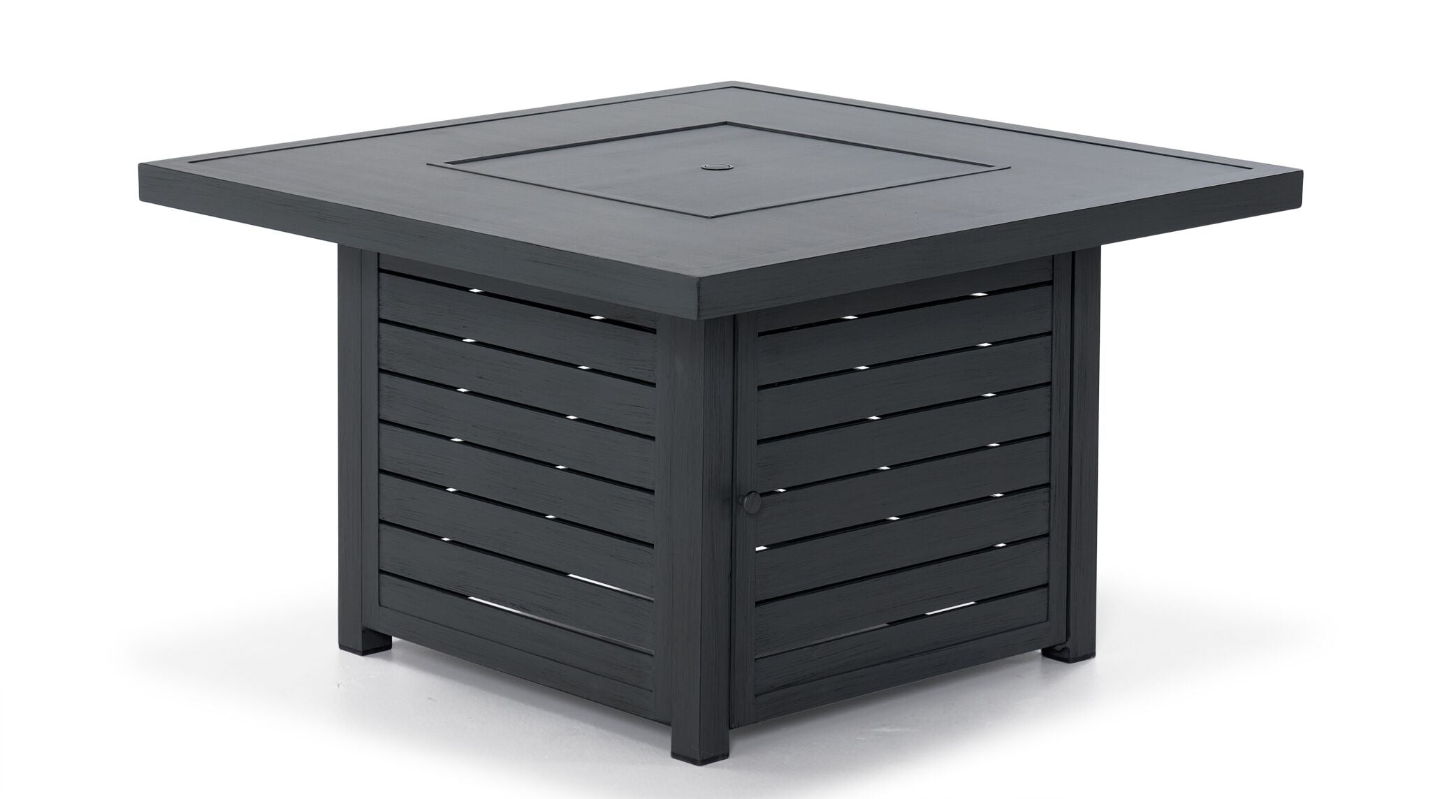 West Lake 2-Piece Square Fire Pit - Grey