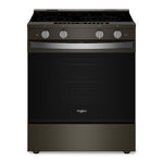 Whirlpool Black-on-Stainless Slide-In Electric Range (5.3 Cu.Ft.) - YWSES7530RV