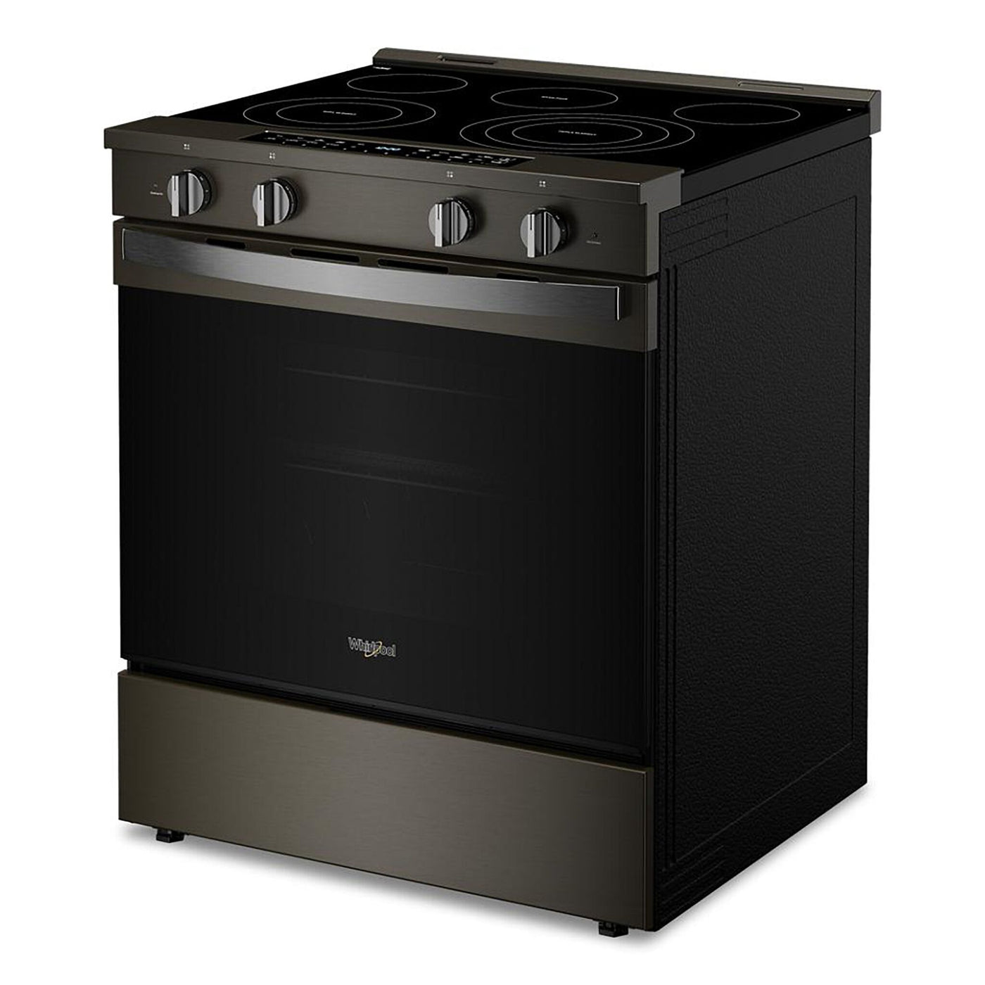Whirlpool Black-on-Stainless Slide-In Electric Range (5.3 Cu.Ft.) - YWSES7530RV