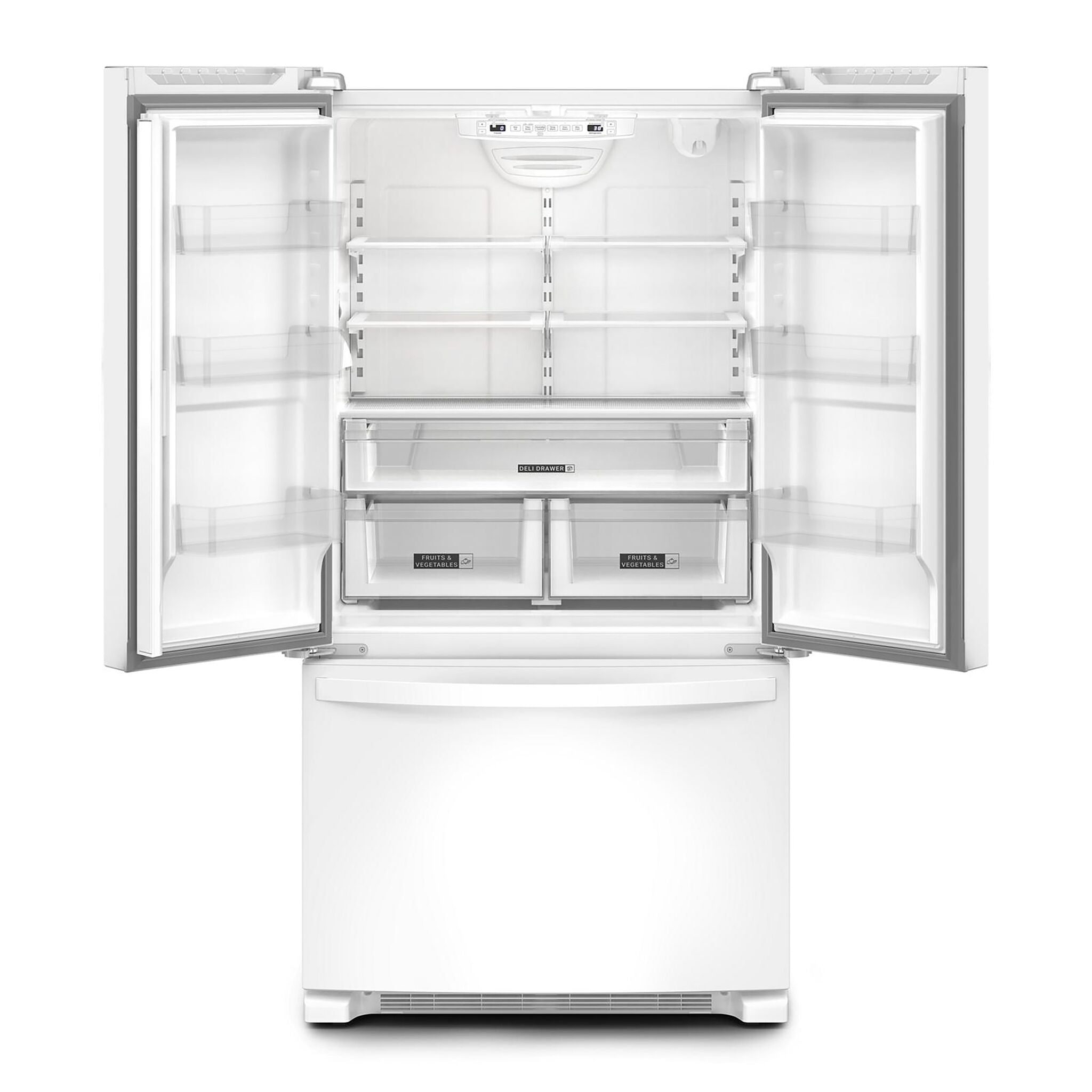 Whirlpool 35.75" 20 Cu. Ft. White French Door Refrigerator - WRFC2036RW