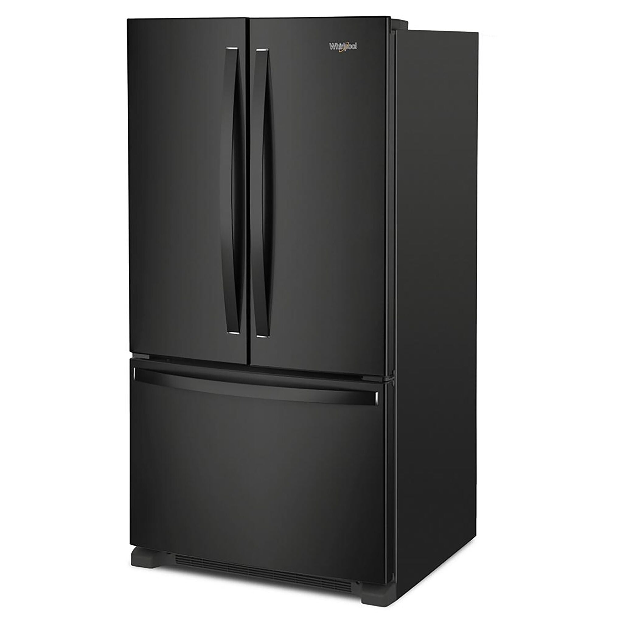 Whirlpool 35.75" 20 Cu. Ft. Black French Door Refrigerator - WRFC2036RB