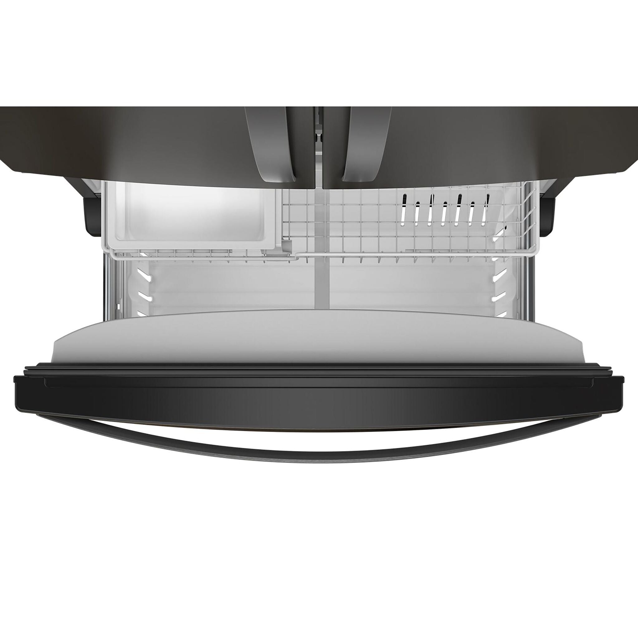 Whirlpool 35.75" 20 Cu. Ft. Fingerprint Resistant Black Stainless French Door Refrigerator - WRFC2036RV