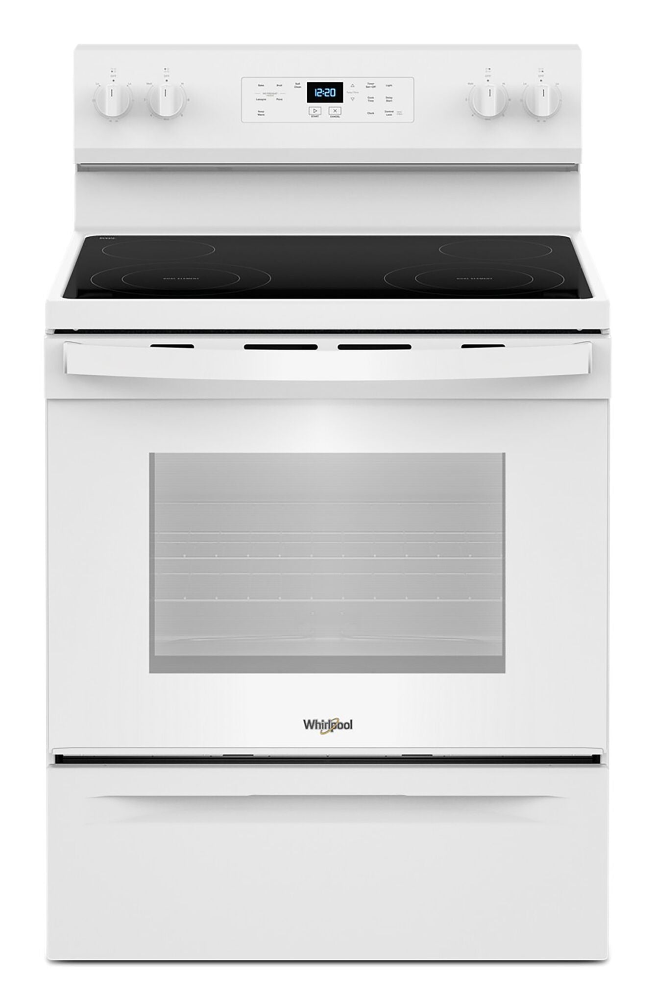 Whirlpool White 30" Electric Range (5.30 Cu Ft) - YWFES3530RW