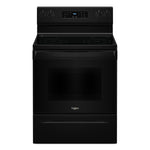 Whirlpool Black 30" Electric Range (5.30 Cu Ft) - YWFES3530RB