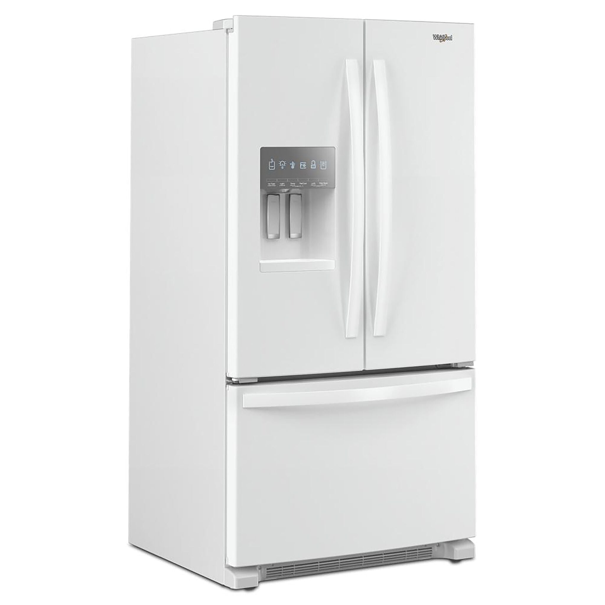 Whirlpool White French Door Refrigerator (24.7 Cu.Ft.) - WRFF3436RW