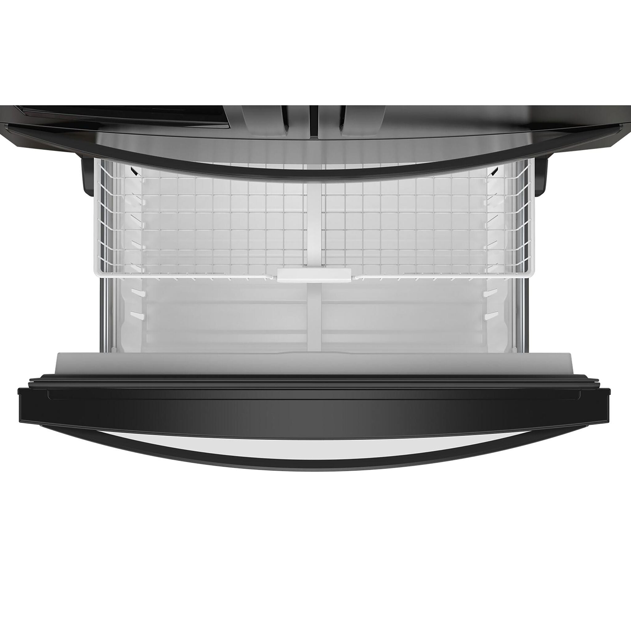 Whirlpool 35.75" 24.5 Cu. Ft. Black French Door Refrigerator - WRMF3636RB