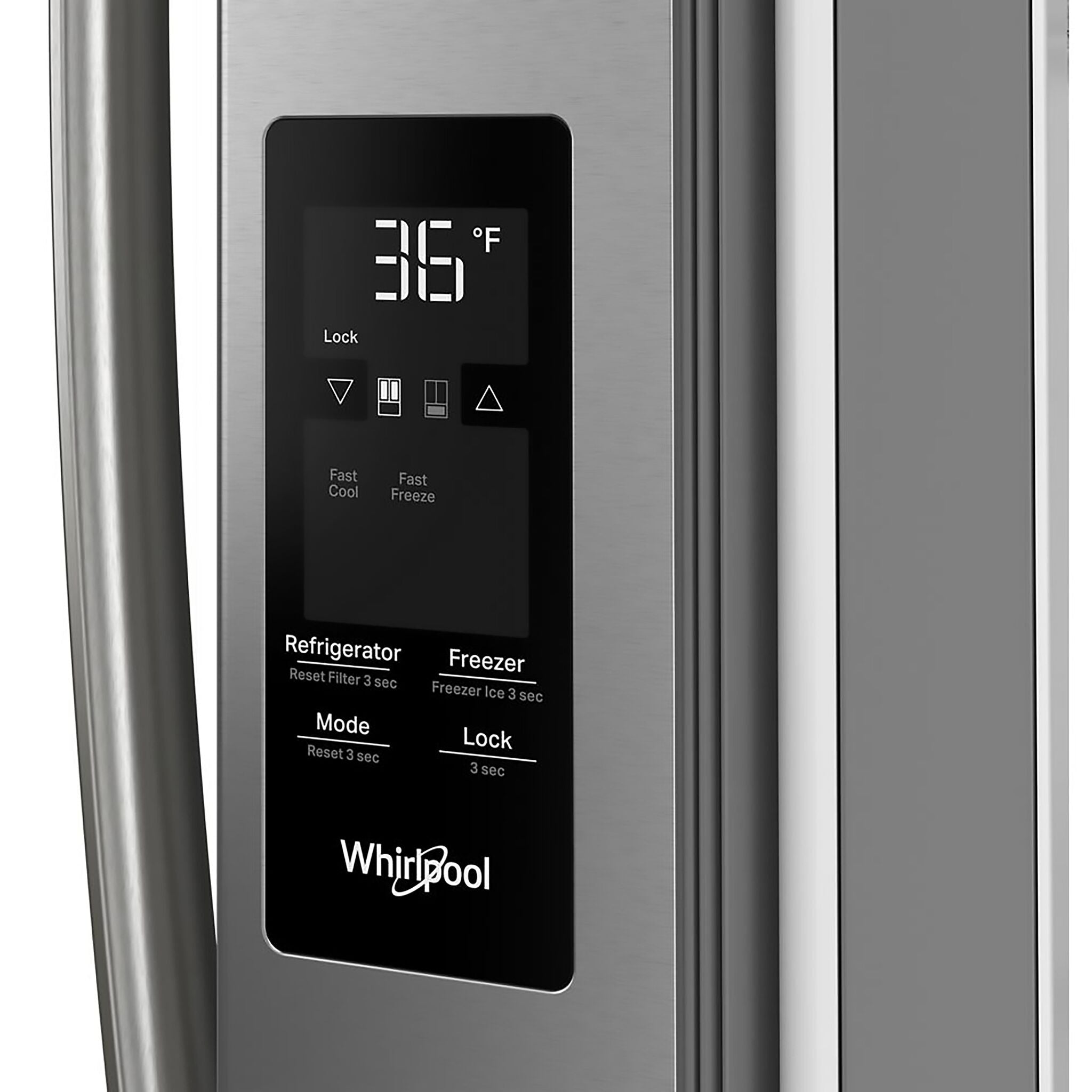 Whirlpool Fingerprint Resistant Stainless Steel French Door Refrigerator (31 Cu.ft.) - WRFF3136SZ