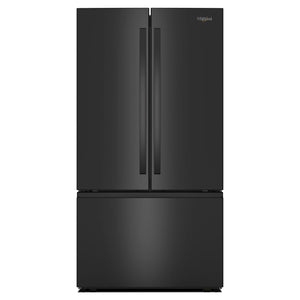Whirlpool Black French Door Refrigerator (31 Cu.ft.) - WRFF3136SB