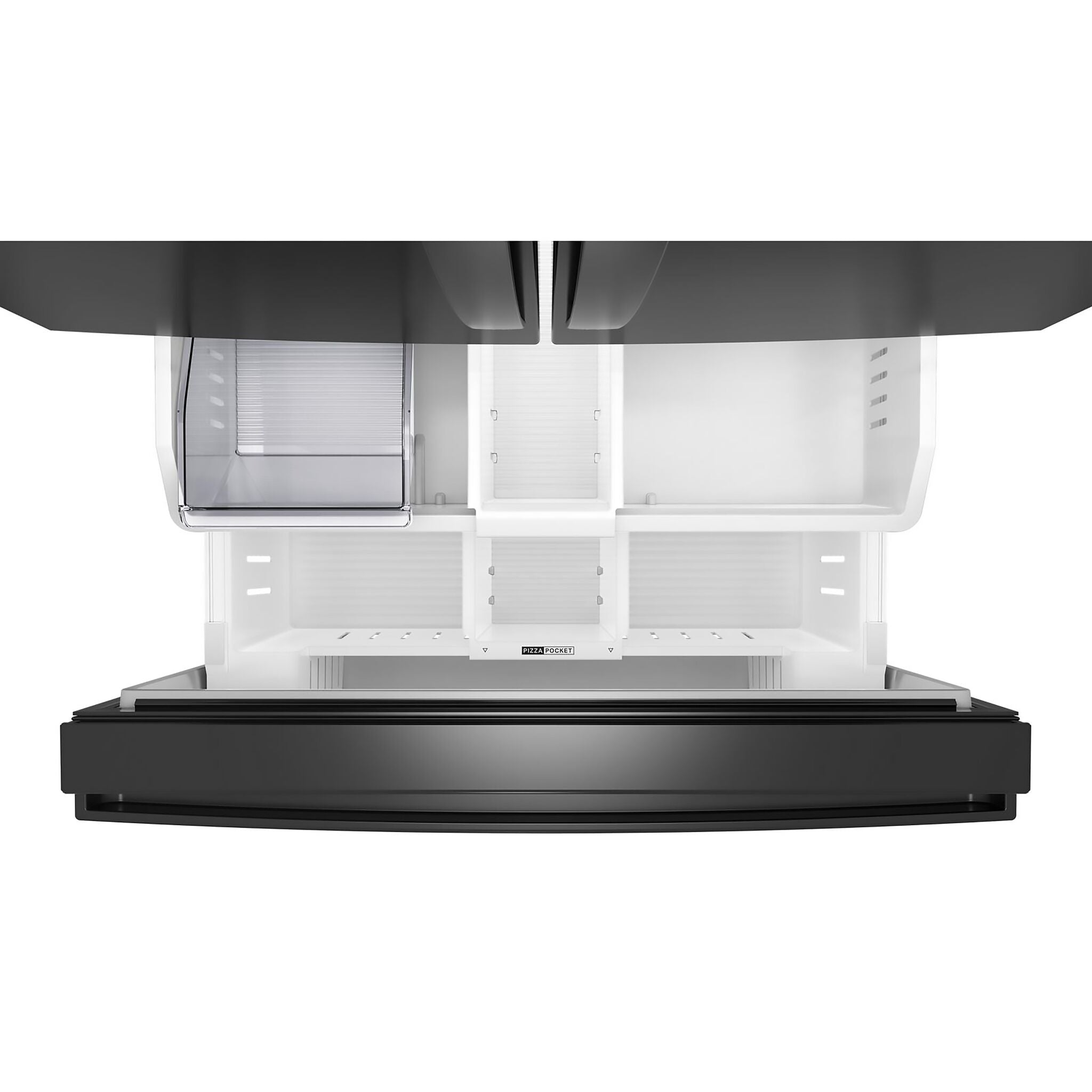 Whirlpool 36" 31 Cu. Ft. Black French Door Refrigerator - WRFF3136SB