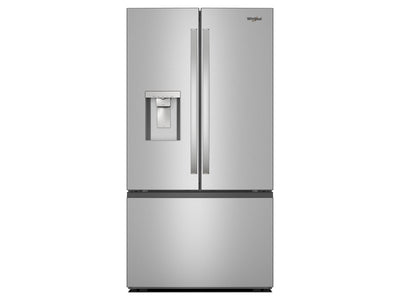 Whirlpool 36" 30 Cu. Ft. Fingerprint Resistant Stainless Steel French Door Refrigerator - WRFF3536SZ