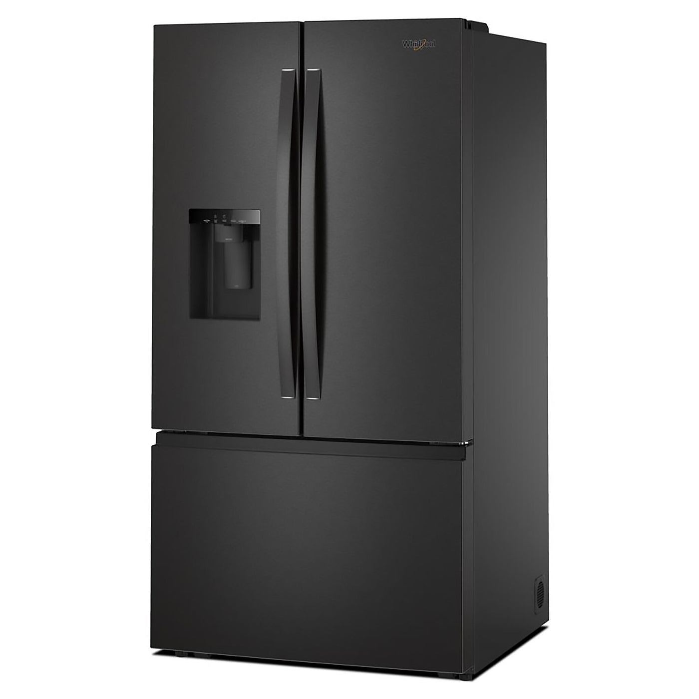 Whirlpool 36" 30 Cu. Ft. Fingerprint Resistant Black Stainless French Door Refrigerator - WRFF3536SV